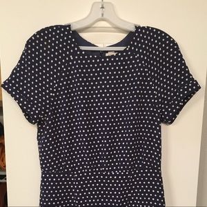 Fossil Navy and Polka Dot dress