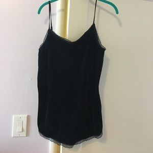 Velvet camisole