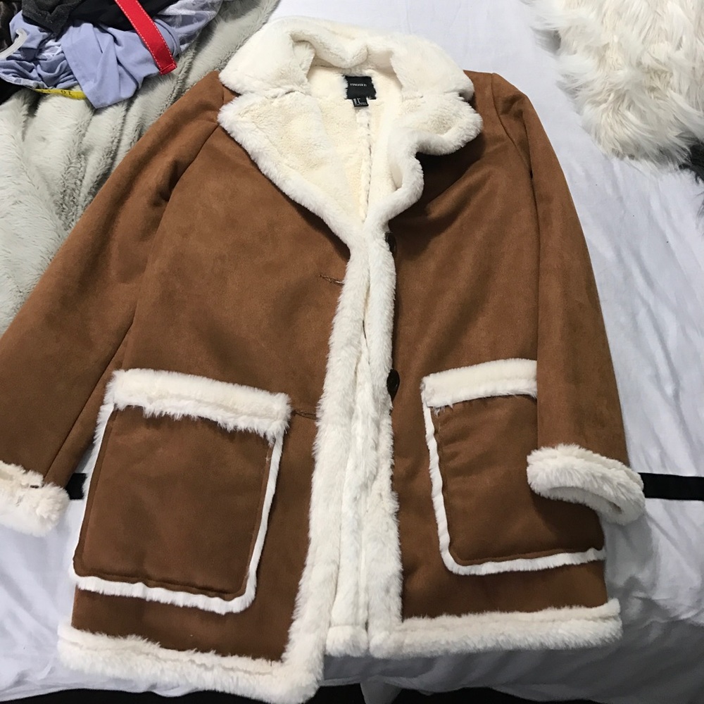 Forever 21 fur coat