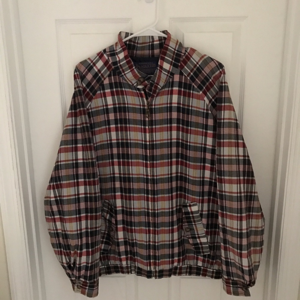 Pendleton Plaid Harrington Jacket