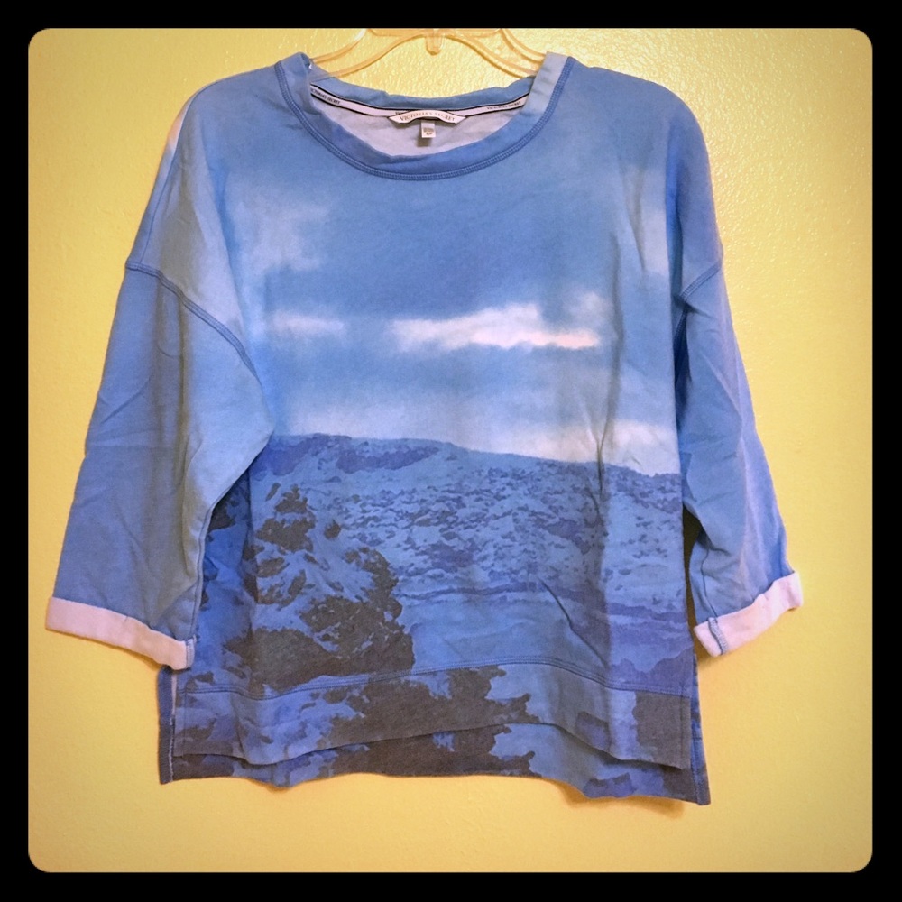 Victoria's Secret Blue Pullover - Like New!