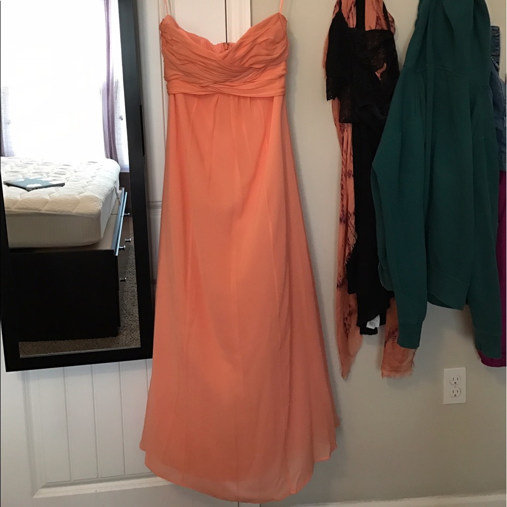 Ted Baker peach dress