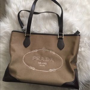 Faux Prada Shoulder Bag