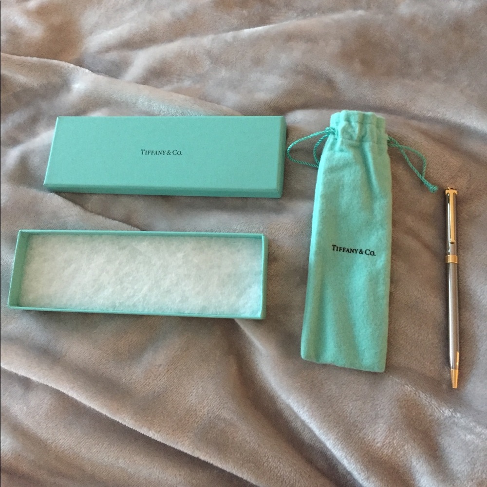 T clip ballpoint Tiffany's pen