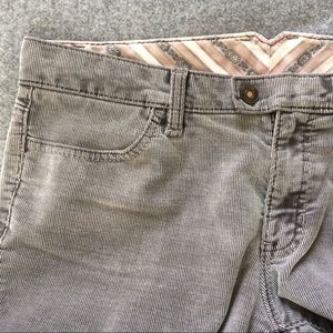 GAP gray corduroy pants