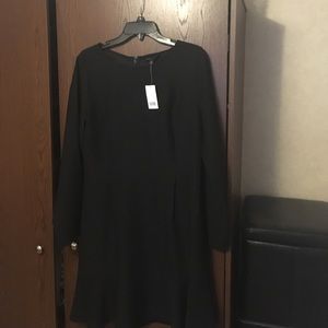 Black 100% Polyester Banana Republic Dress