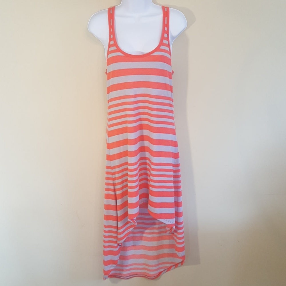 racerback hi low dress