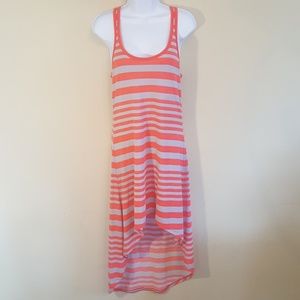 racerback hi low dress