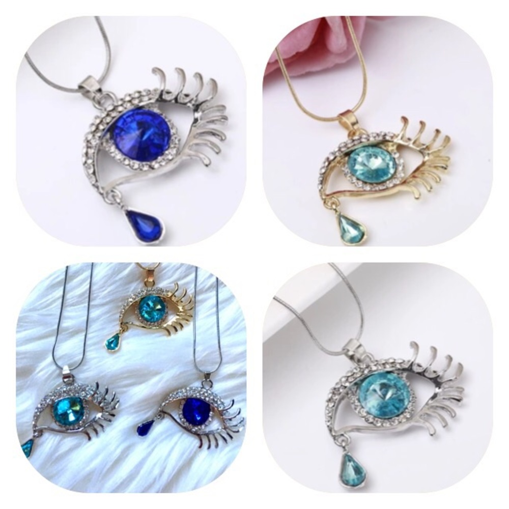Eye Tear Necklace💙