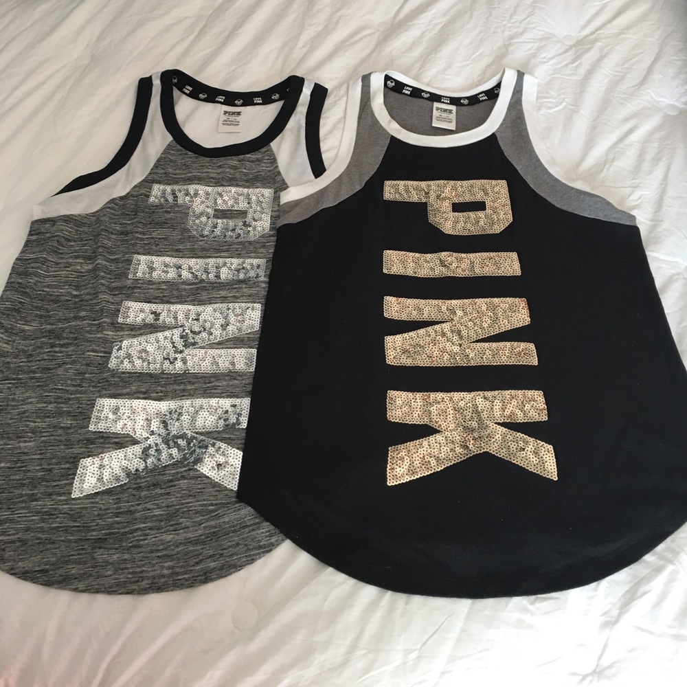 🔸BUNDLE 🔸Stunning Victoria's Secret PINK tanks