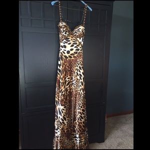 CHEETAH Prom Dress
