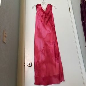 Tessuto Red Long Dress