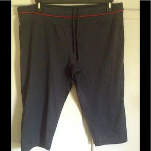 Dark gray workout pants
