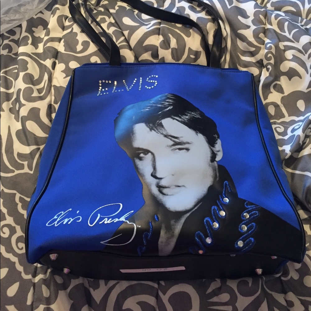 Elvis Presley Purse with Rhinestones ✨