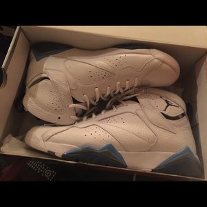 French blue 7 jordans