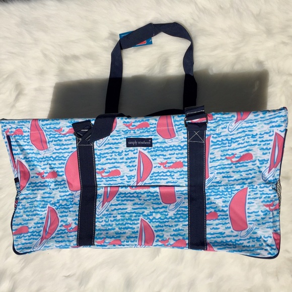 simply southern beach bag