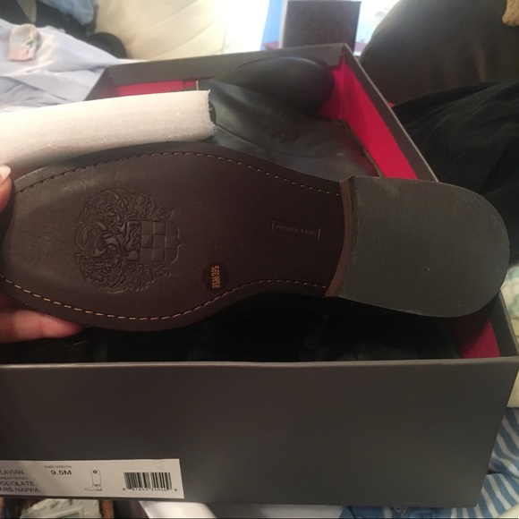 Vince Camuto Riding Boots deep brown leather NIB - Picture 3 of 3