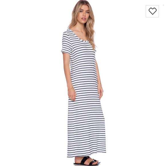 Hye Park and Lune Capella Stripe Dress 1 red - Picture 2 of 2