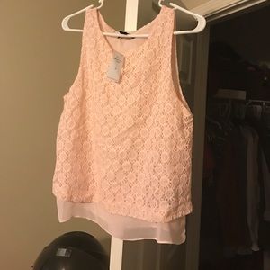Lace tank top SOLD!