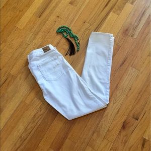 American Eagle, White Skinny Jeans