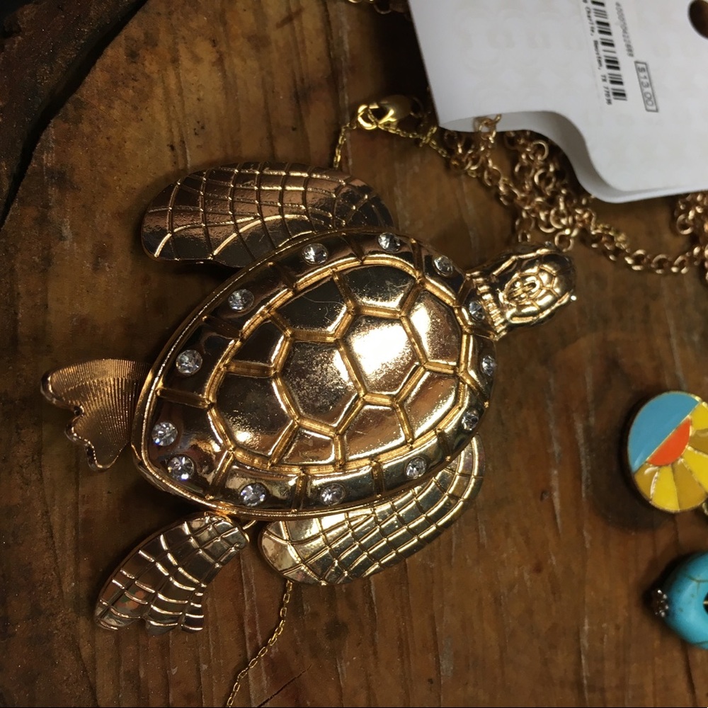 Sea turtle necklace!
