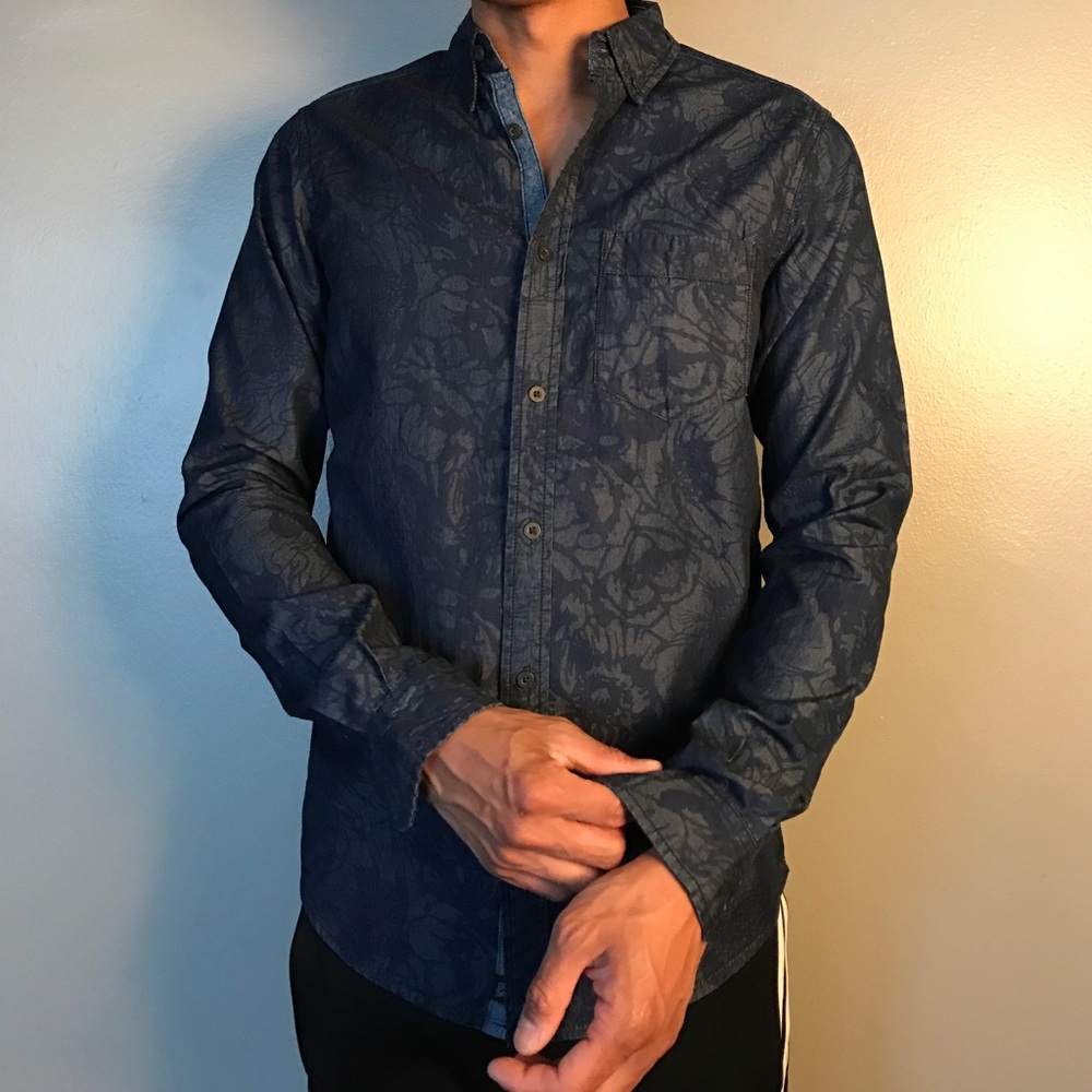 Deus Ex Machina Indigo Button Up XS