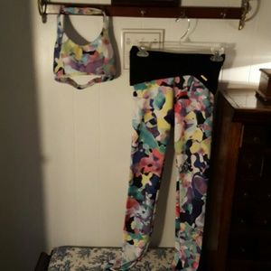Cleo Harper set leggings and Bralette