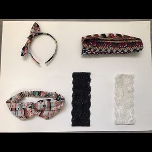 Set of headbands