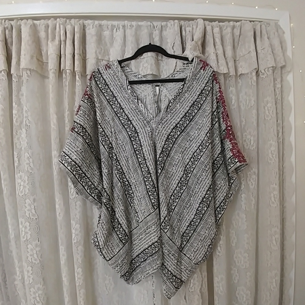 Free People Tribal Beat Kaftan Tunic