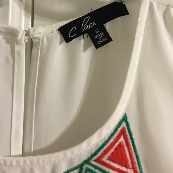 Aztec Printed Blouse - Picture 3 of 4