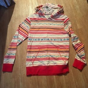 On the Byas native pattern hoodie size small