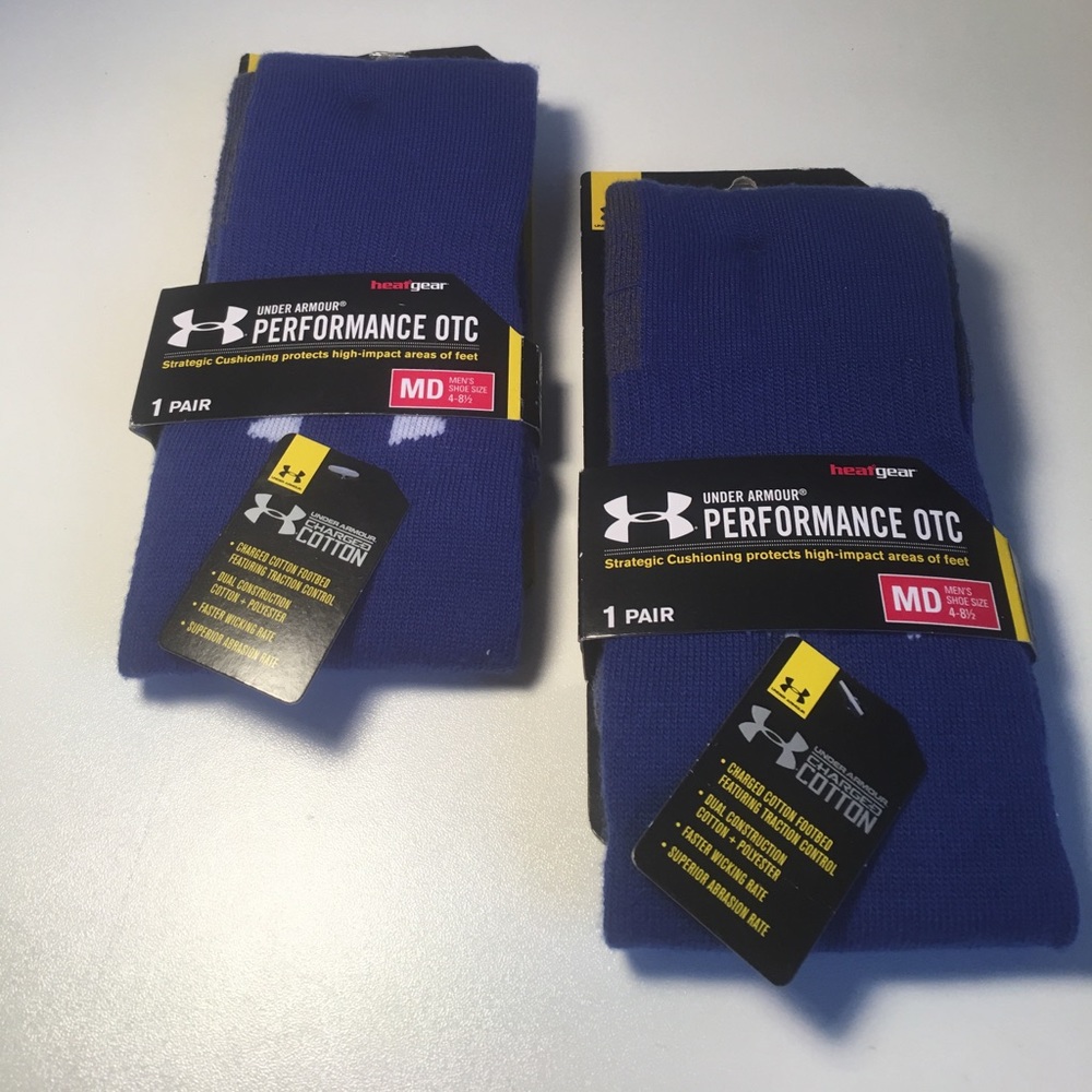 Men's UNDER ARMOUR socks size 4 - 8.5