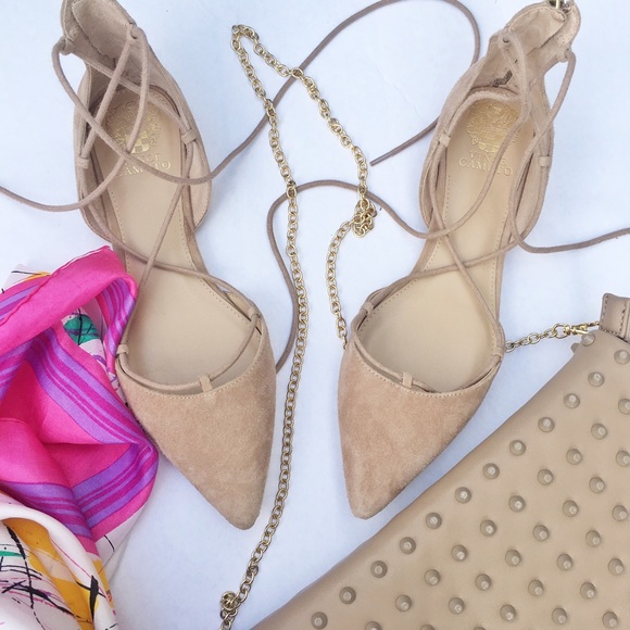 Vince Camuto Shoes - Vince Camuto lace up flats