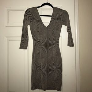 Sparking gold and black dress