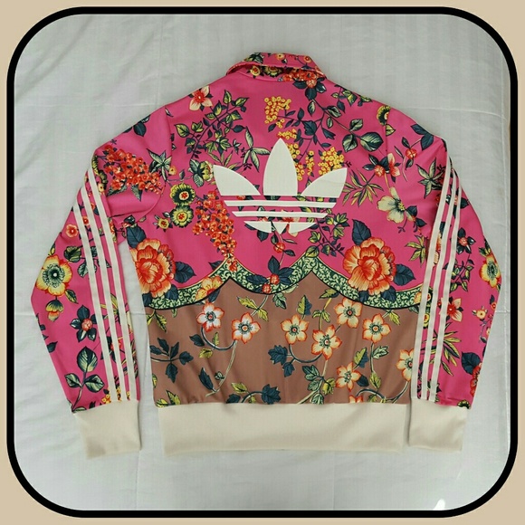 Adidas Jackets & Blazers - FIRM! Adidas Original FIREBIRD Floral Track Jacket