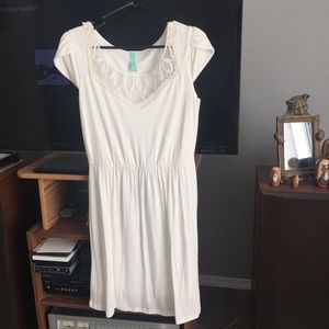 Modcloth White Gilli Dress