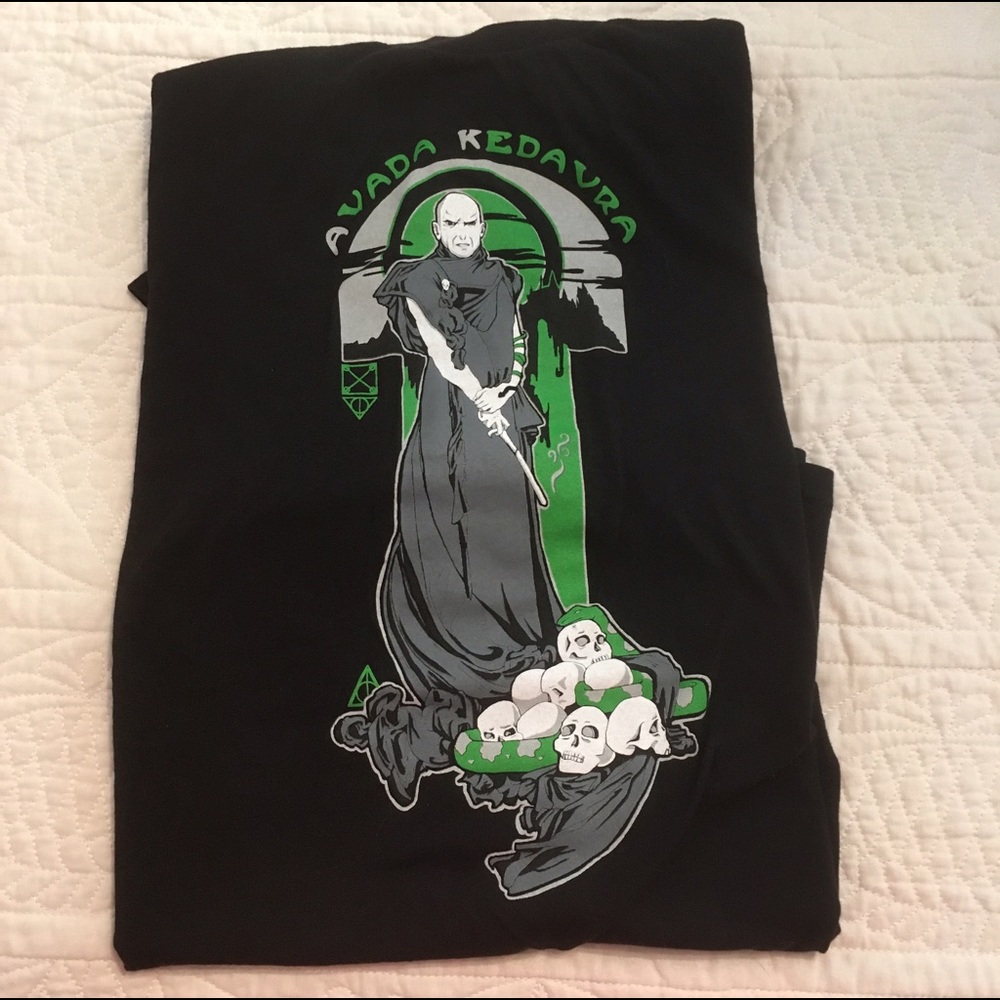 Harry Potter Voldemort Aveda Kedavra shirt