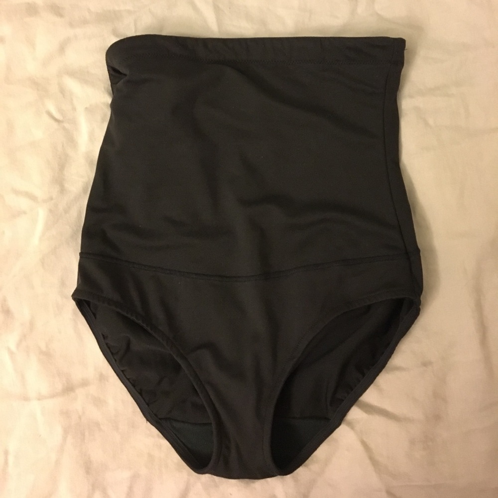 Black shapewear.