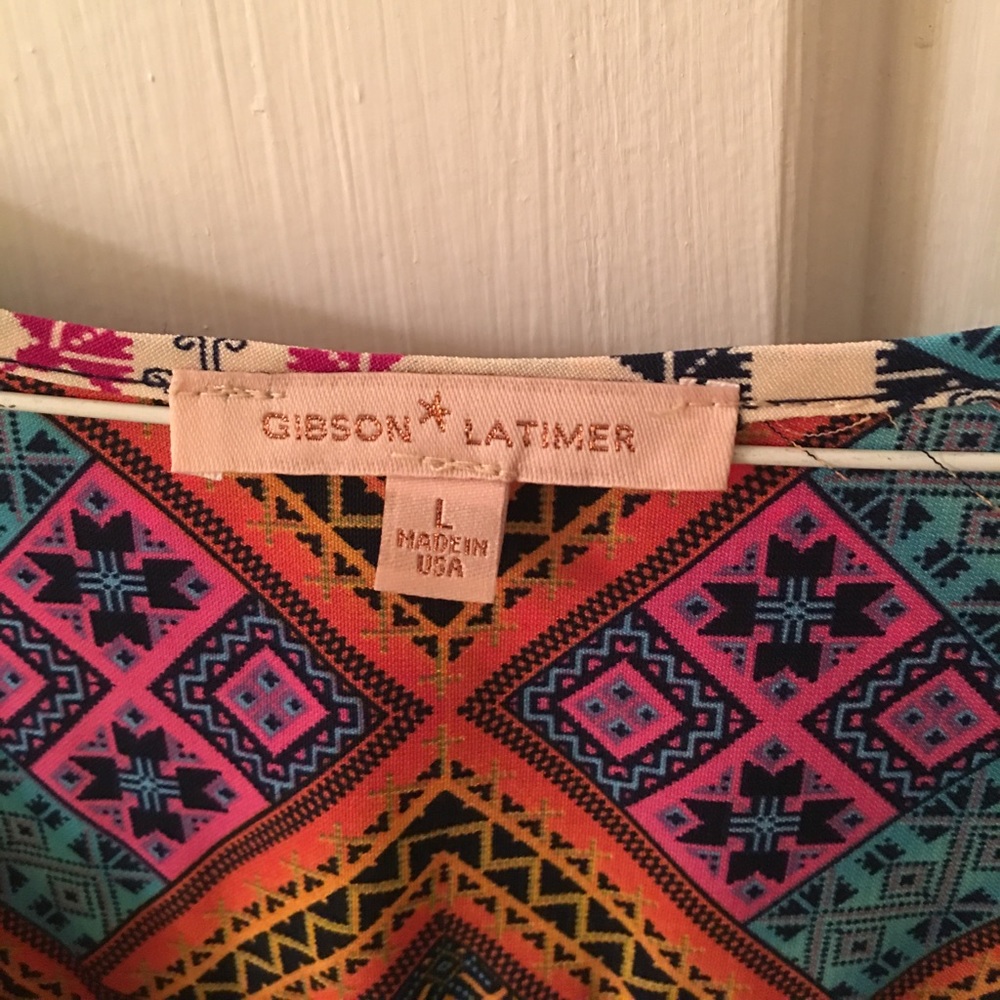 Patterned dress! NWOT - Picture 2 of 3