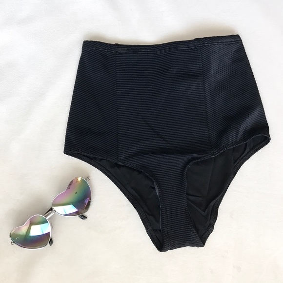 HP • High Waisted Bikini Bottom • - Picture 2 of 4