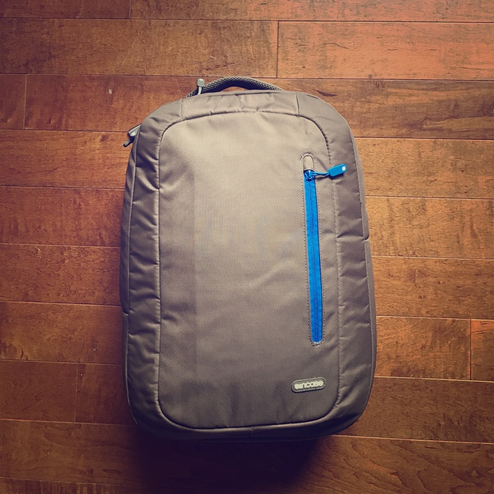 Incase laptop backpack.