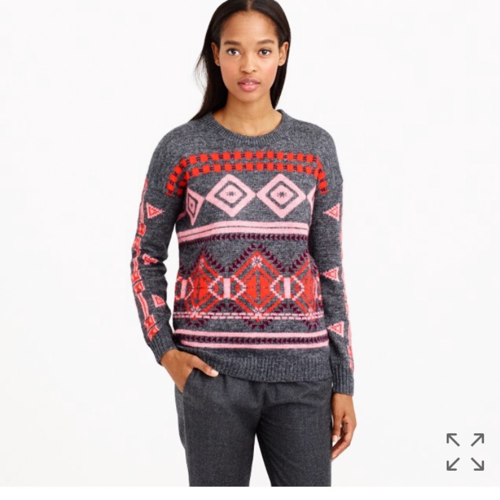 Jcrew Fair Isle Sweater
