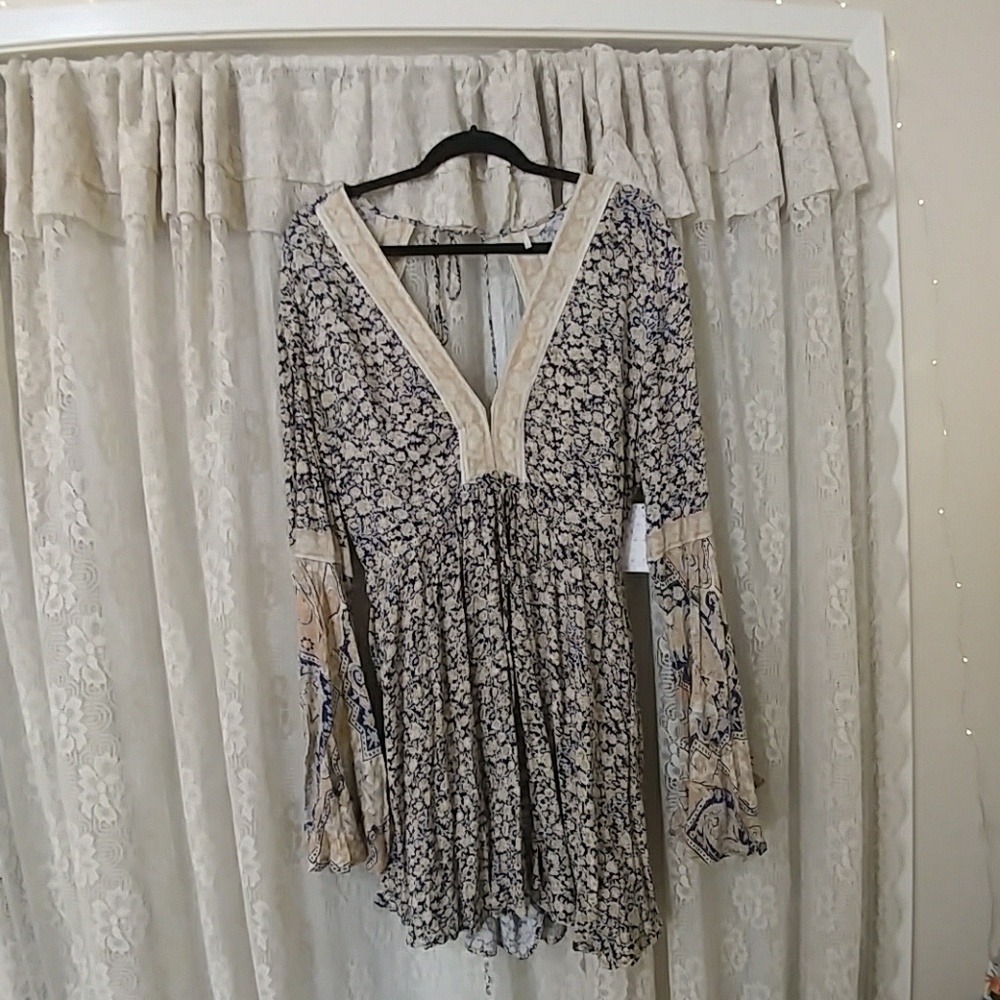 Free People Once Upon A Summertime Romper NWT