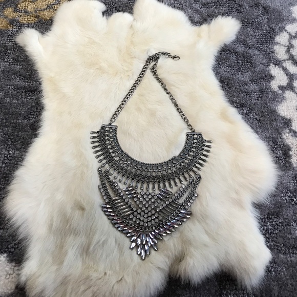 Last1 🆕FESTIVAL SILVER CRYSTAL NECKLACE - Picture 3 of 6