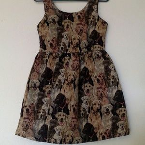 NEW Glitters for Dinner Dog Tapestry Dress