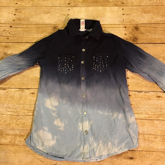 JUSTICE Girls Hombre Shirt - Picture 2 of 5