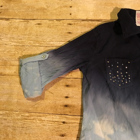 JUSTICE Girls Hombre Shirt - Picture 4 of 5