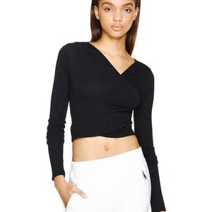 Aritzia Black Flavia Tshirt