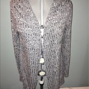 Grey cardigan