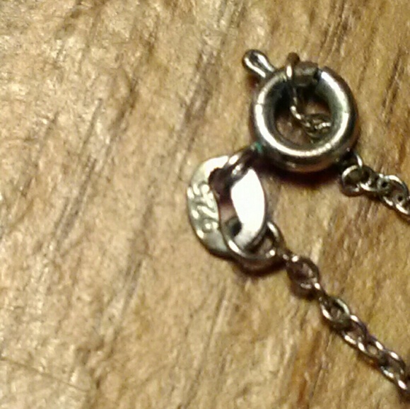 Sterling silver necklace - Picture 2 of 2